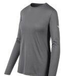 Mizuno camiseta de manga larga juventud vestir carboncillo(9292) 668F1529