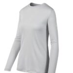 Mizuno camiseta de manga larga juventud vestir gris(9191) 668F1528