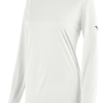 Mizuno camiseta de manga larga mujer vestir blanco (0000) 668F1364