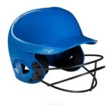 Mizuno casco de bateo sólido de la serie mvp con máscara de softbol de lanzamiento rápido unisexo accesorios real (5252) 668F1715