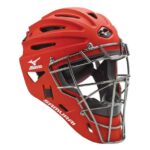 Mizuno casco de receptor de béisbol samurai g4 unisexo accesorios rojo (1010) 668F1051