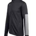 Mizuno chamarra de búsqueda alfa hombres vestir sombra negra (909i) 668F1300