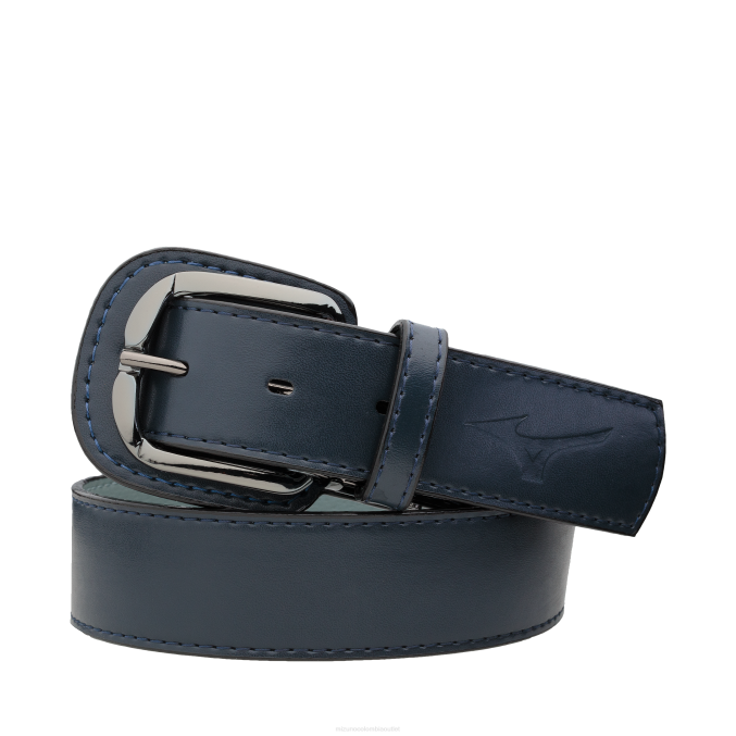 mizuno_cinturon_clasico_juventud_accesorios_azul_marino_5151_668f1009.png Mizuno cinturón clásico juventud accesorios azul marino (5151) 668F1009 - Image 1