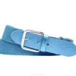 Mizuno cinturón elástico clásico juventud accesorios azul claro(5555) 668F738