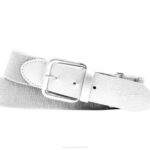 Mizuno cinturón elástico clásico juventud accesorios blanco (0000) 668F728