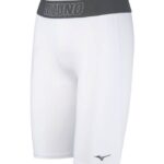 Mizuno compresion deslizante corta mujer vestir blanco (0000) 668F1694