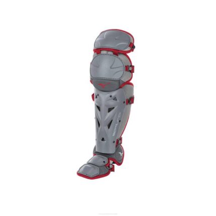 Mizuno Espinilleras samurai de lanzamiento rápido para softball de 15" mujer accesorios cardenal gris 668F1849