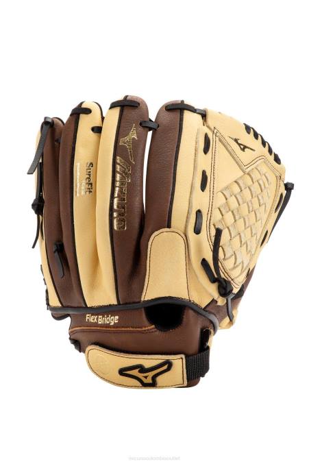 Mizuno Guante de béisbol prospect paraflex serie 11.5" juventud accesorios marrón (fr80) 668F681 - Image 1