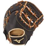 Mizuno guante de primera base de béisbol pro select 12.5" unisexo accesorios negro (fr90) 668F917
