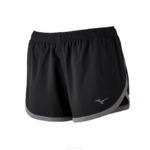 Mizuno impacto corto mujer vestir sombra negra (909i) 668F2077