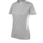 Mizuno jersey de cuello redondo de softbol juventud vestir gris-blanco (9100) 668F2038