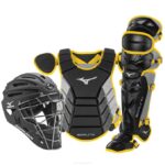 Mizuno Juego de engranajes de receptor en caja de béisbol samurai de 15" unisexo accesorios amarillo negro 668F1036