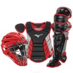Mizuno Juego de engranajes de receptor en caja de béisbol samurai de 16" unisexo accesorios negro-rojo(9010) 668F952