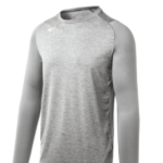 Mizuno manga elástica alfa juventud vestir gris(9191) 668F1490
