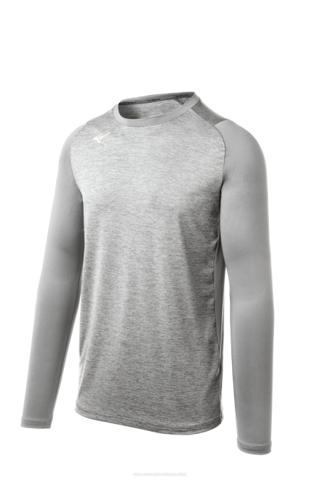 mizuno_manga_elastica_alfa_juventud_vestir_gris9191_668f1490.png Mizuno manga elástica alfa juventud vestir gris(9191) 668F1490 - Image 1