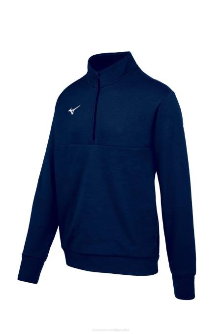mizuno_mz1_jersey_polar_con_cremallera_1_4_unisexo_vestir_azul_marino_5151_668f1308.jpg Mizuno mz1 jersey polar con cremallera 1/4 unisexo vestir azul marino (5151) 668F1308 - Image 1