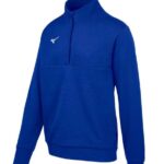 Mizuno mz1 jersey polar con cremallera 1/4 unisexo vestir real (5252) 668F1309