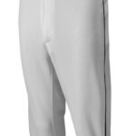 Mizuno pantalón corto de béisbol con ribete premier hombres vestir gris-negro(9190) 668F1184