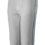 Mizuno pantalón corto de béisbol con ribete premier juventud vestir gris-azul marino 668F1218