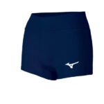 Mizuno pantalón corto de voleibol con entrepierna de 2,5" en el ápice mujer vestir azul marino (5151) 668F2231
