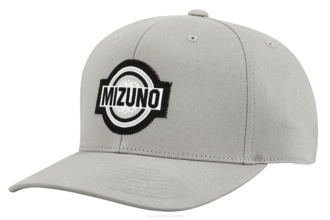 mizuno_parche_golf_snapback_unisexo_accesorios_gris9191_668f496.png Mizuno parche golf snapback unisexo accesorios gris(9191) 668F496 - Image 1