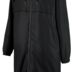 Mizuno parka del equipo unisexo vestir negro (9090) 668F2670