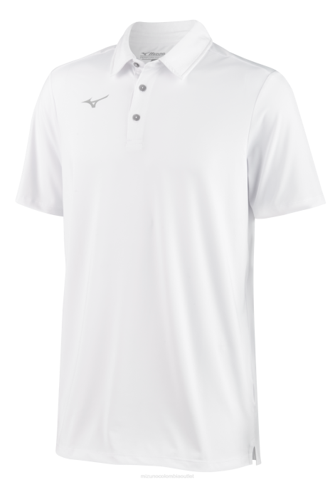 mizuno_polo_acelerado_hombres_vestir_blanco_0000_668f1353.png Mizuno polo acelerado hombres vestir blanco (0000) 668F1353 - Image 1