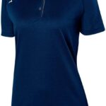 Mizuno polo de voleibol mujer vestir azul marino (5151) 668F2458