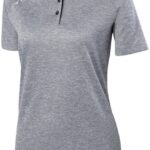 Mizuno polo de voleibol mujer vestir gris(9191) 668F2459