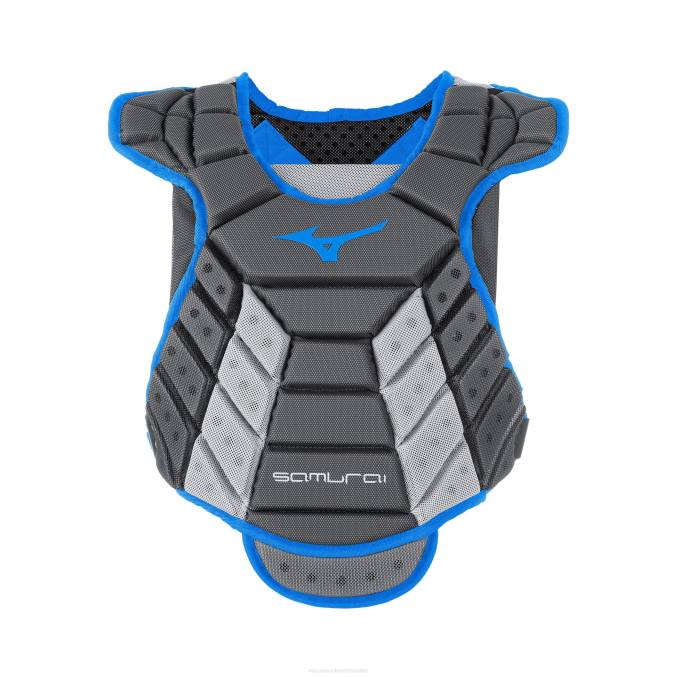 mizuno_protector_de_pecho_samurai_fastpitch_softball_14_mujer_accesorios_gris_real_668f1807.jpg Mizuno protector de pecho samurai fastpitch softball 14'' mujer accesorios gris-real 668F1807 - Image 1