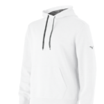 Mizuno sudadera con capucha de retador unisexo vestir blanco (0000) 668F1329