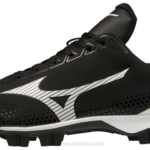 Mizuno taco de béisbol bajo moldeado de tpu wave lightrevo hombres zapatos negro-blanco (9000) 668F1630