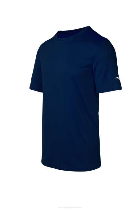 mizuno_tee_unisexo_vestir_azul_marino_5151_668f1583.png Mizuno tee unisexo vestir azul marino (5151) 668F1583 - Image 1