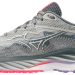 Mizuno zapatilla de correr wave rider 27 mujer zapatos azul perla-blanco(5f00) 668F18