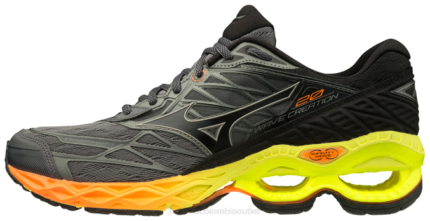 Mizuno zapatilla de running creación de olas 20 hombres zapatos fantasma-castlerock(9s97) 668F65