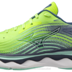 Mizuno zapatilla para correr wave sky 6 mujer zapatos neolime-aguaantigua(4maw) 668F83